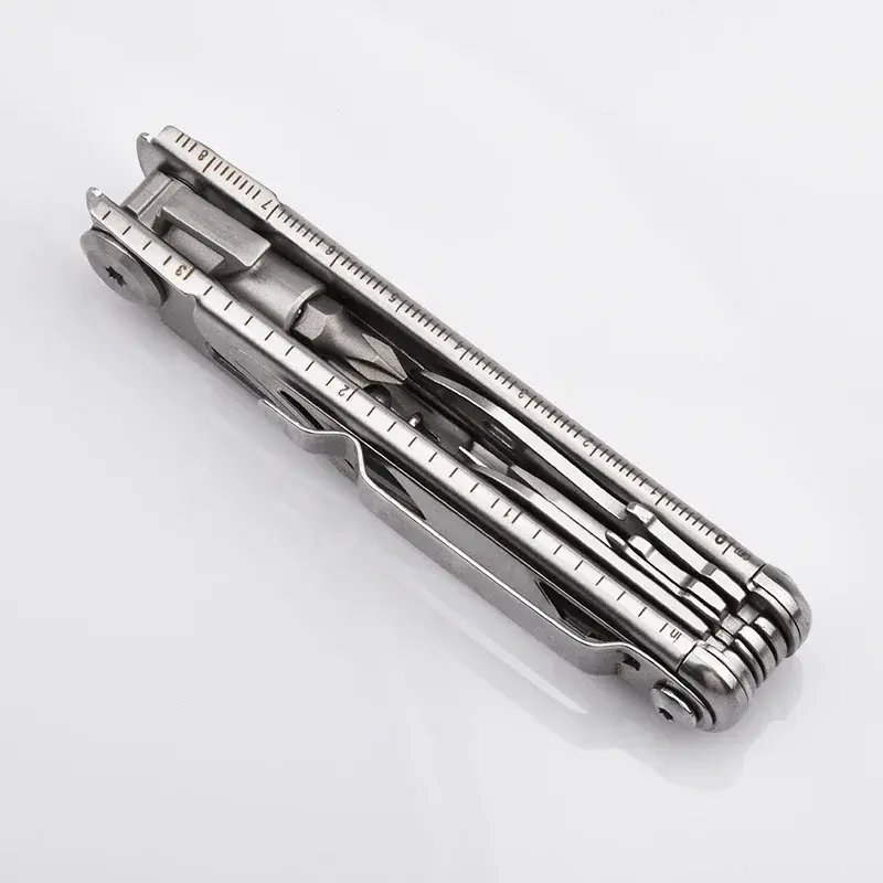Thumbnail: DAKOYU 14 in 1 Mini Portable Multifunctional EDC Multi Tool Outdoor Camping Unil