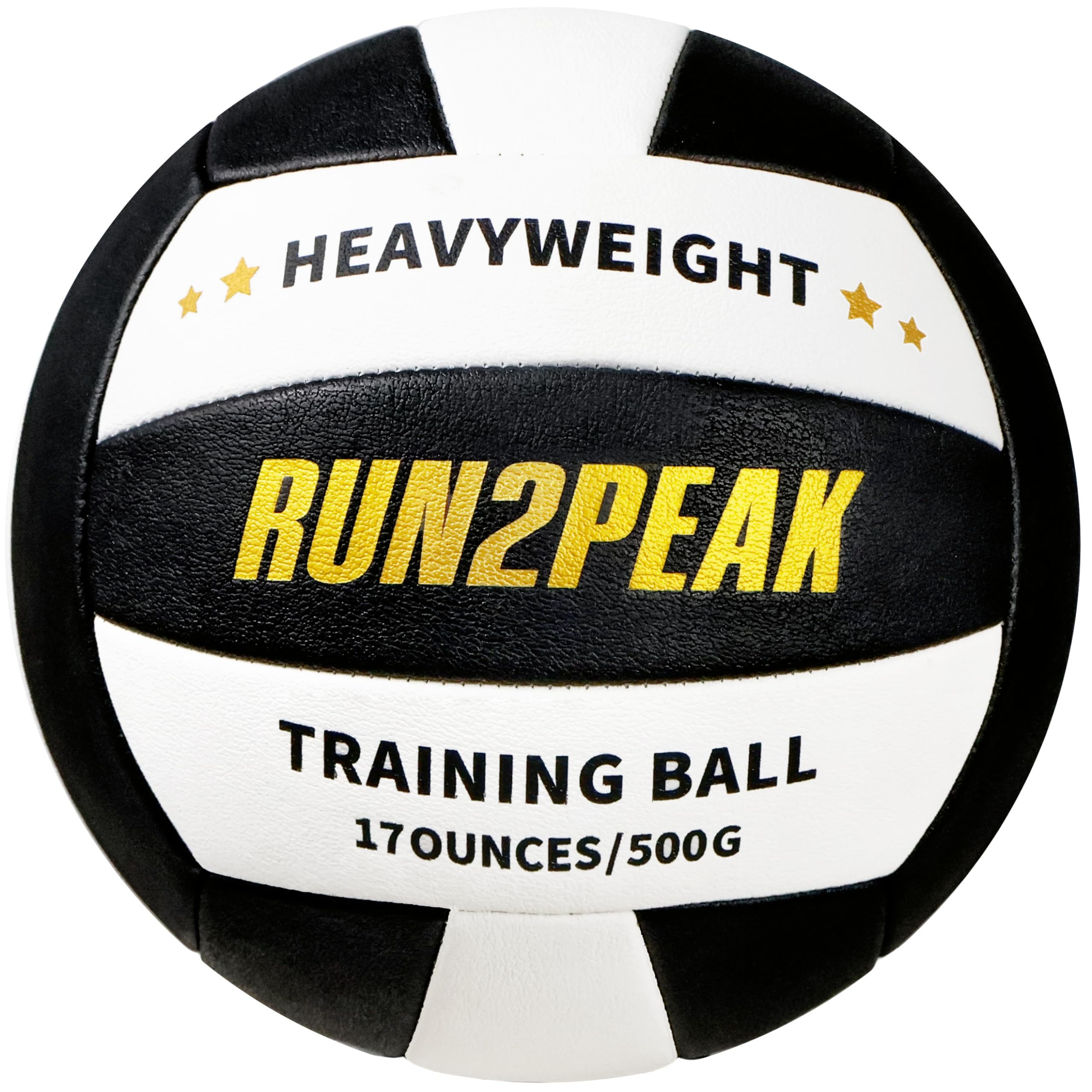 RUN2PEAK Heavy Weight Volleyball Setter Training Ball Official Size 5 Volleyball