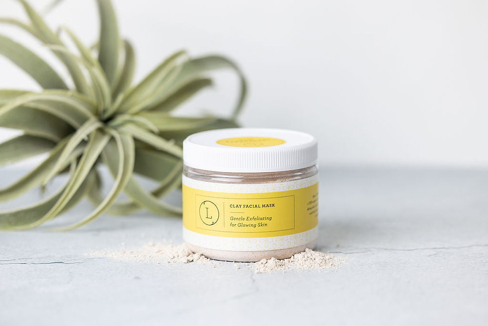 Thumbnail: Natural Clay Facial Mask, Exfoliating Mask, Glowing skin Mask