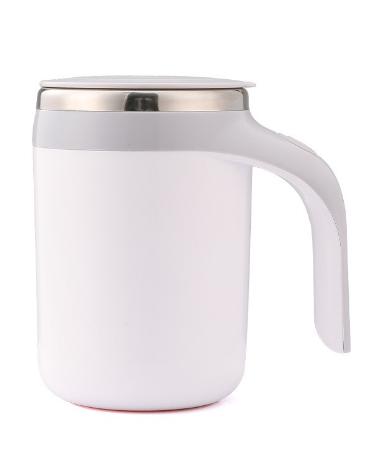Thumbnail: Automatic Stirring Stainless Steel Coffee Mug (Portable)