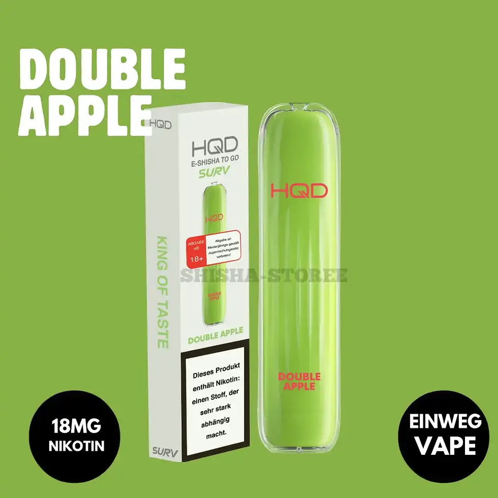 HQD Surv - Double Apple 600 Züge