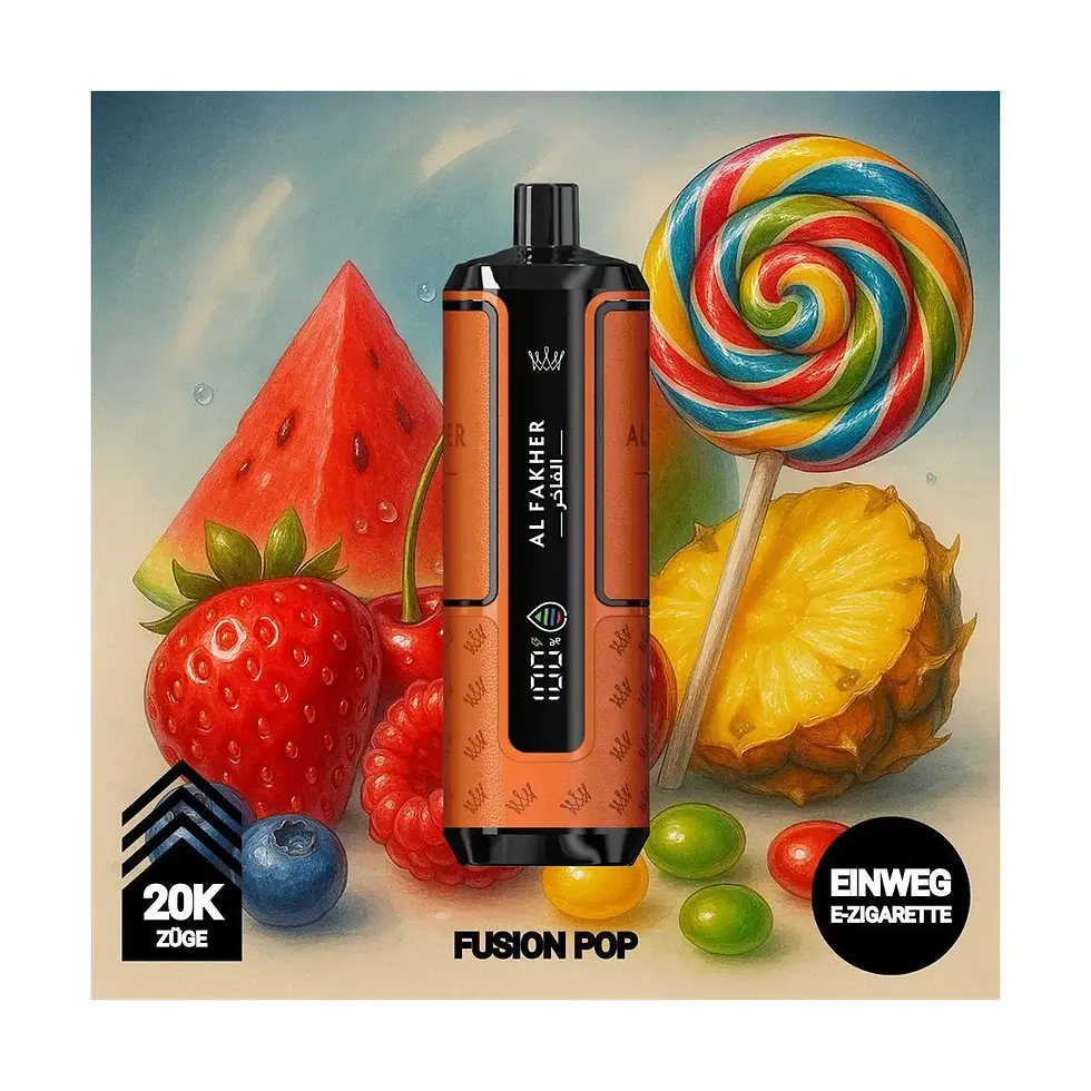 Al Fakher 20K Fusion Pop Crown Bar Hypermax
