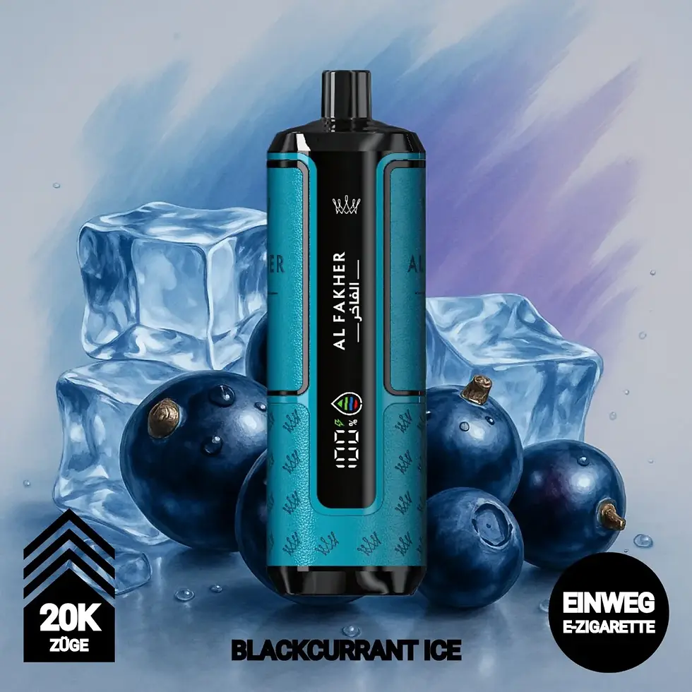 Al Fakher 20K - Blackcurrant Ice - Crown Bar