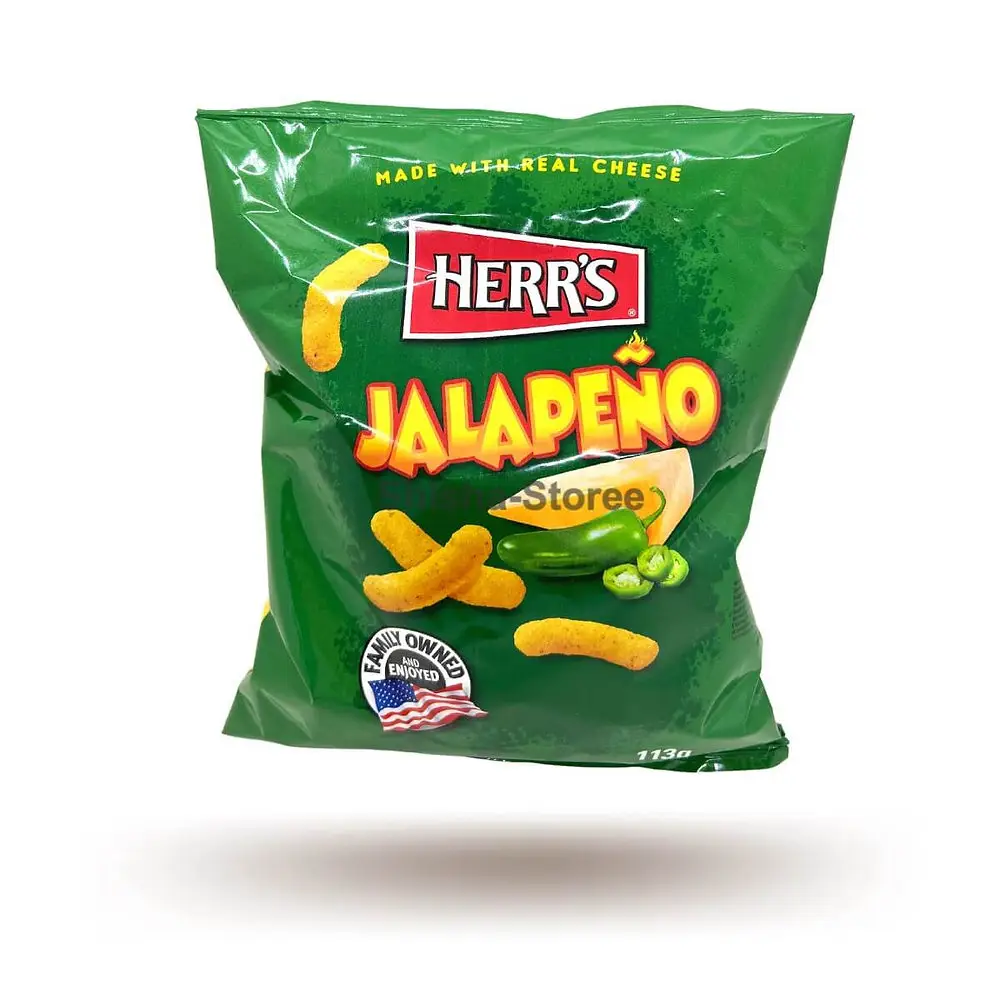 Herrs - Jalapeno Cheese Curls EU 113g