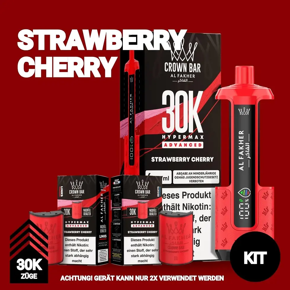 Al Fakher 30K - Strawberry Cherry - Hypermax