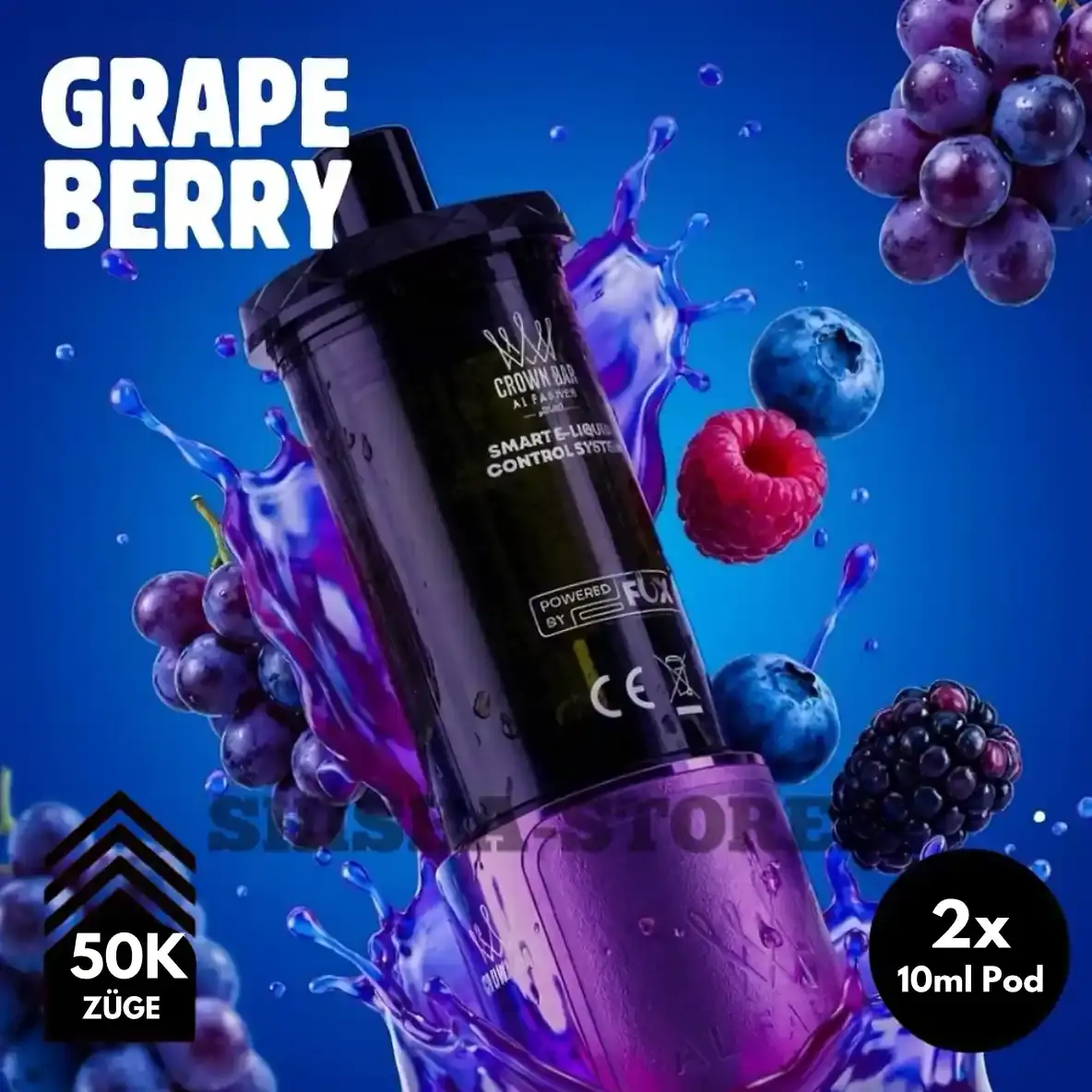 Al Fakher 50K Hypermax Prime - Pods - Grape Berry