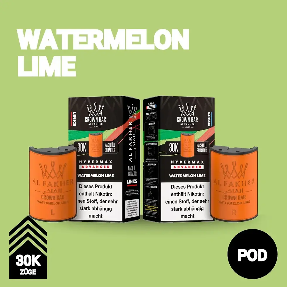 Al Fakher 30K - Watermelon Lime - Hypermax Pod
