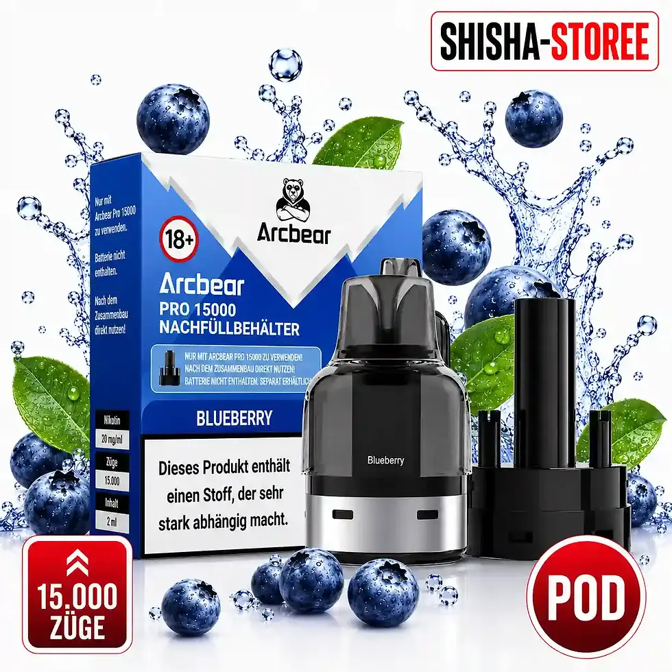Arcbear Pro 15000 - Pod Blueberry + Coil