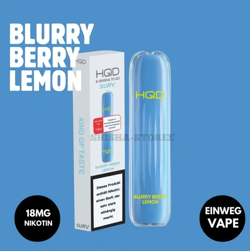 hqd surv blurry berry lemon HQD – einfache Einweggeräte für zu Hause und unterwegs main image 0