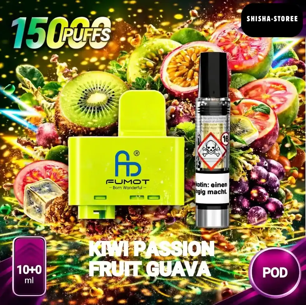 RandM Tornado 15K Pod - Kiwi Passion Fruit Guava (10ml) - Big Puff