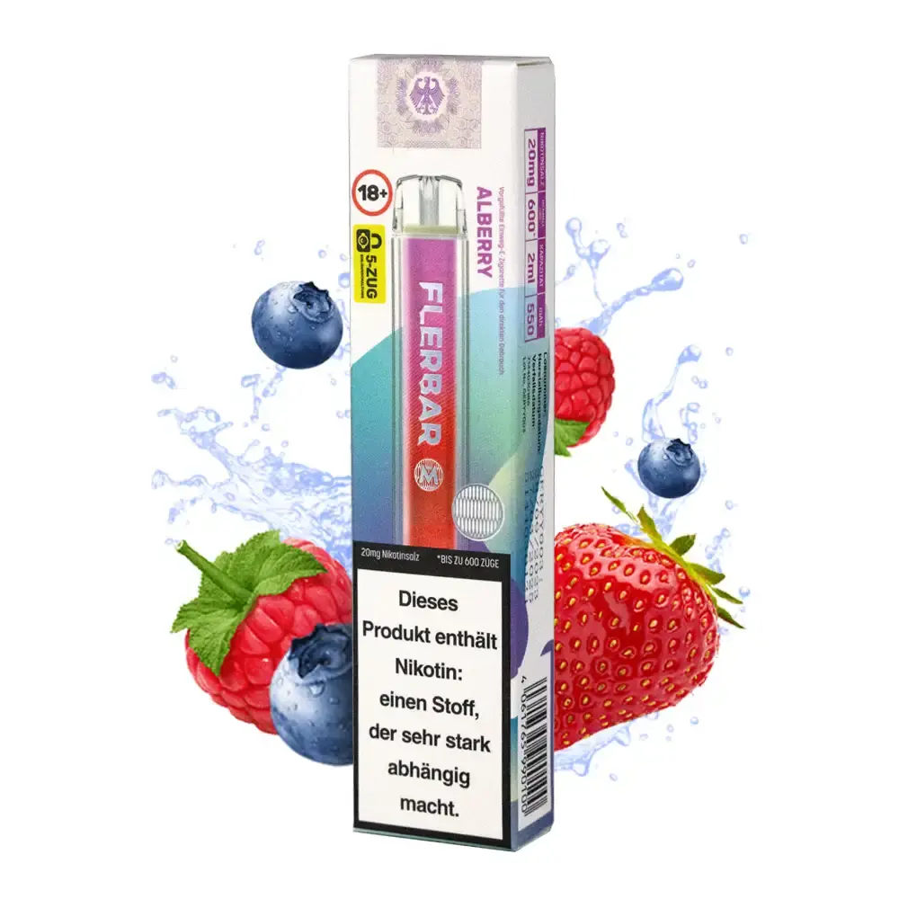 Flerbar Vape - Alberry 20mg