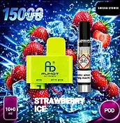 RandM Tornado 15K Pod - Strawberry Ice (10ml) - Big Puff.webp