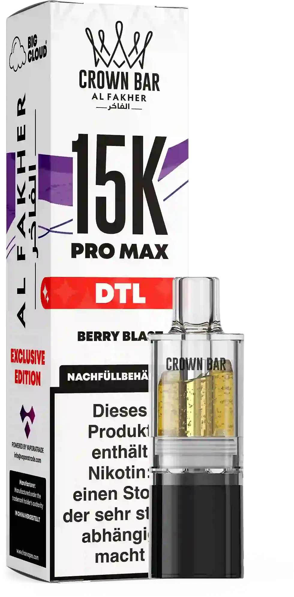 Al Fakher 15K Pro Max - Berry Blast - Pod