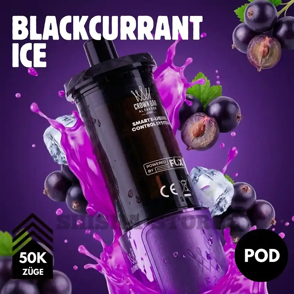 Al Fakher 50K Hypermax Prime - Pods - Blackcurrant Ice