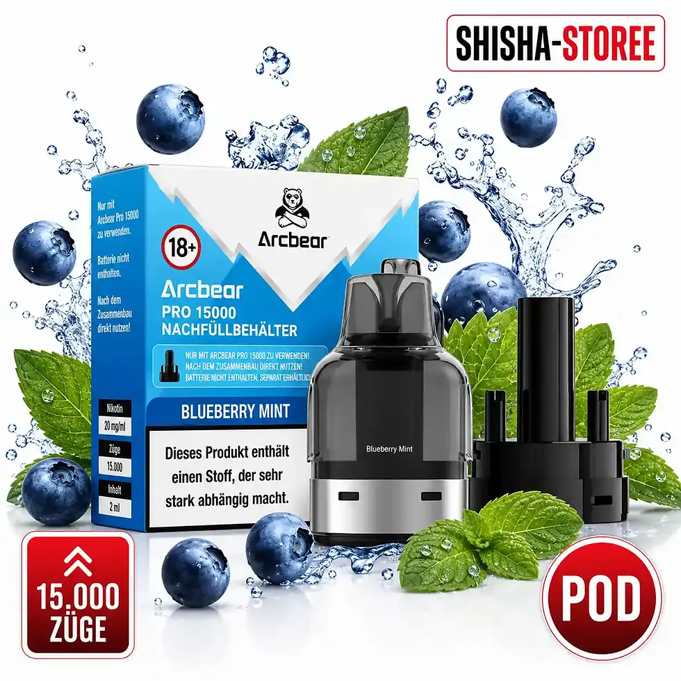 Arcbear Pro 15000 - Pod Blueberry Mint + Coil