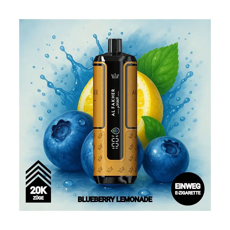 Al Fakher 20K Blueberry Lemonade Crown Bar Hypermax