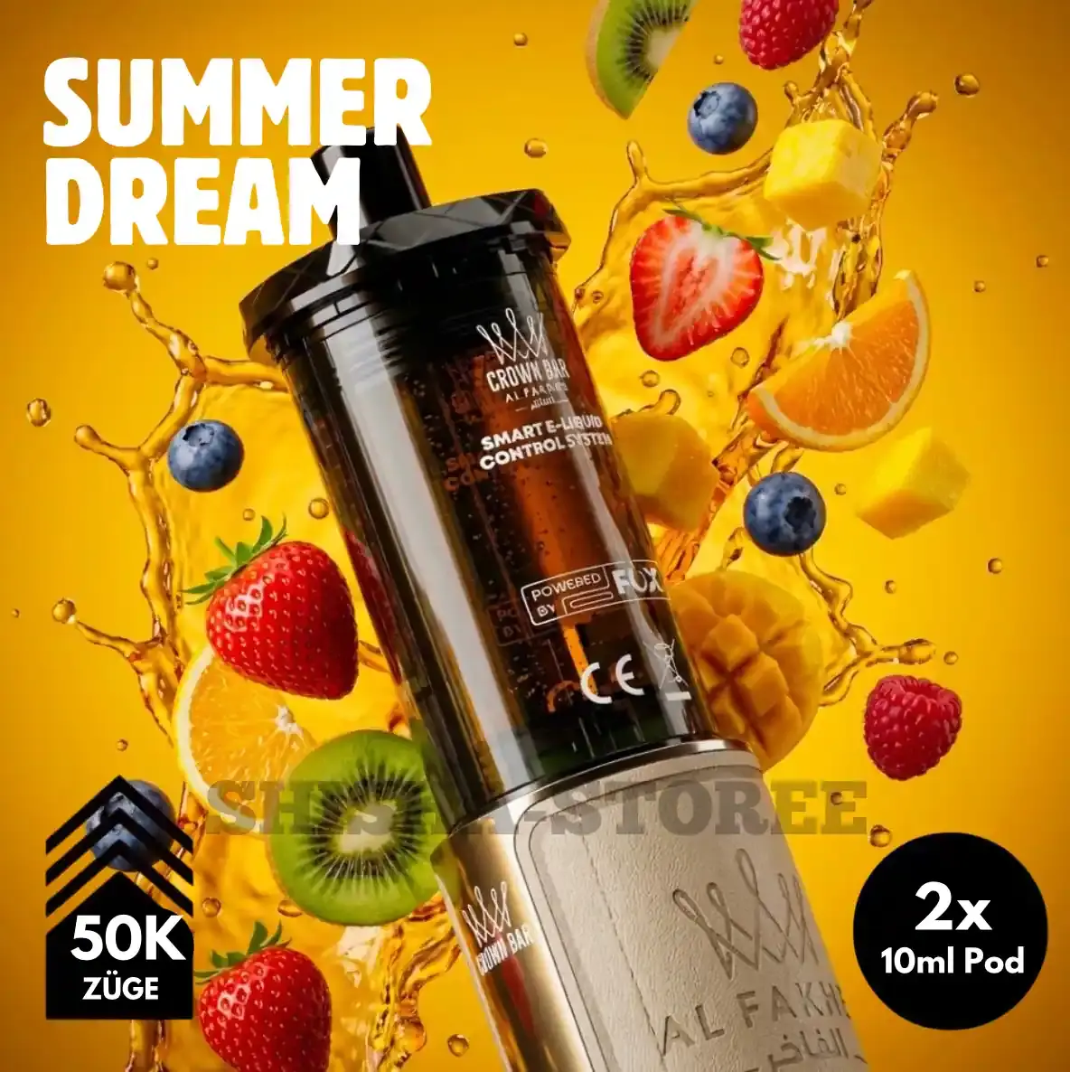 Al Fakher 50K Hypermax Prime - Pods - Summer Dream 2er