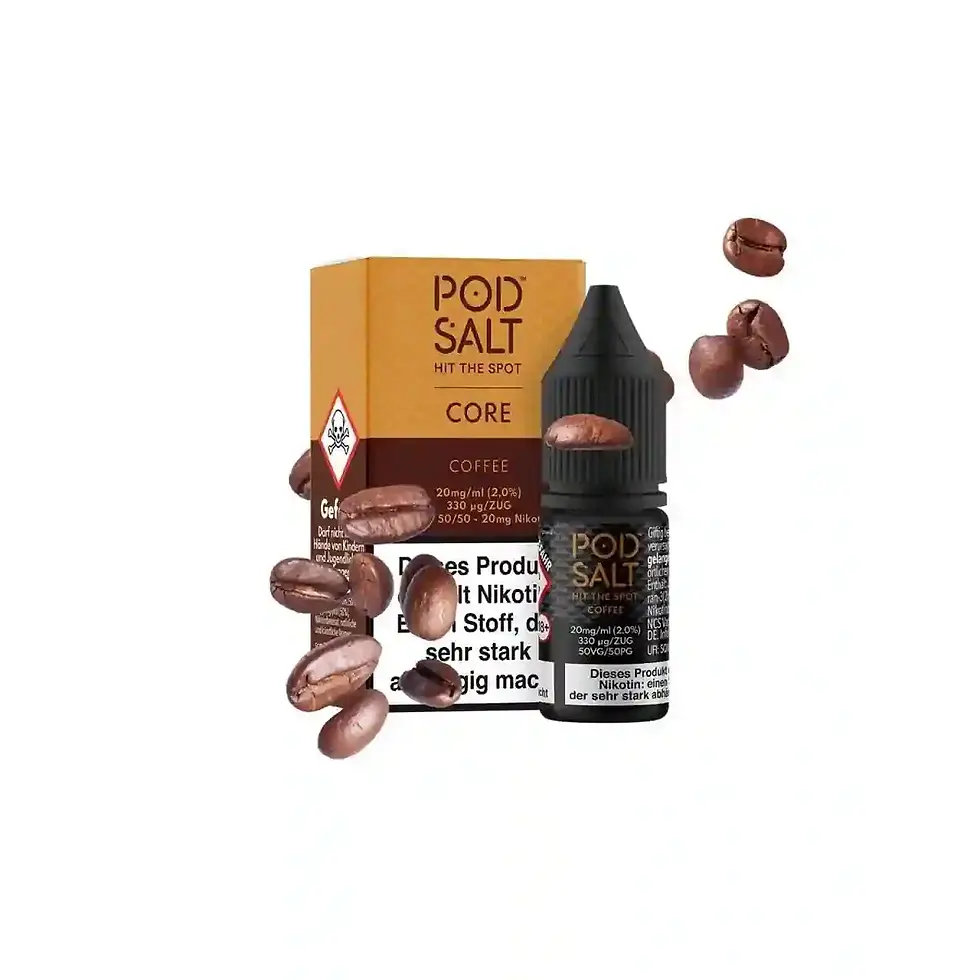 Pod Salt Liquid - Coffee - 20mg Nikotin Core 10ml