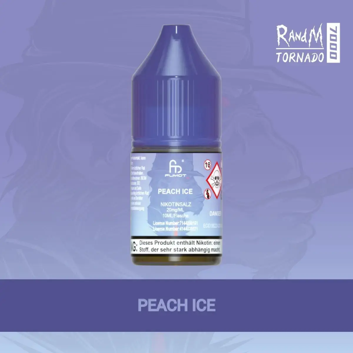 RandM Tornado Liquid - Peach Ice 20mg/ml
