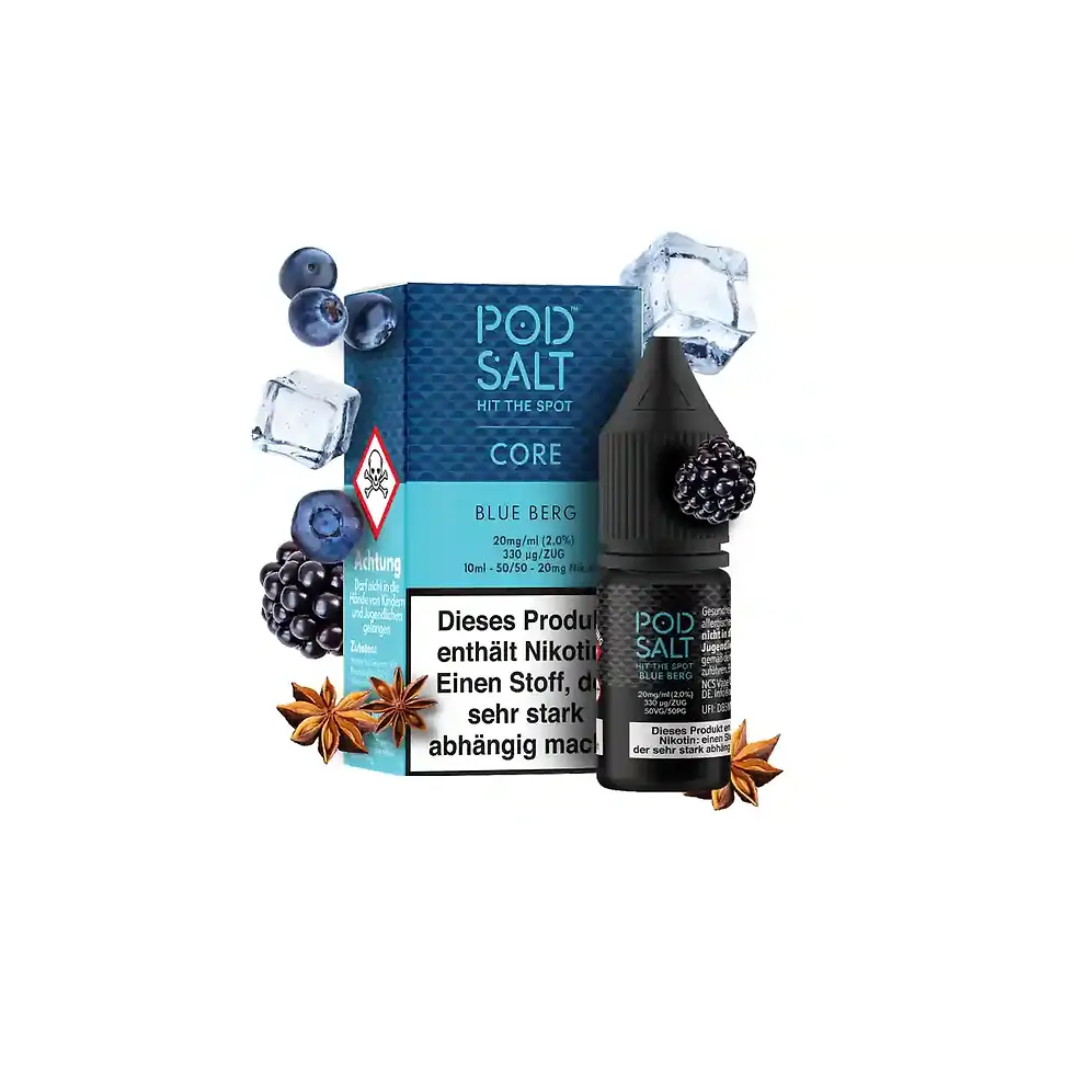 Pod Salt Core - Blue Berg - Liquid 20mg