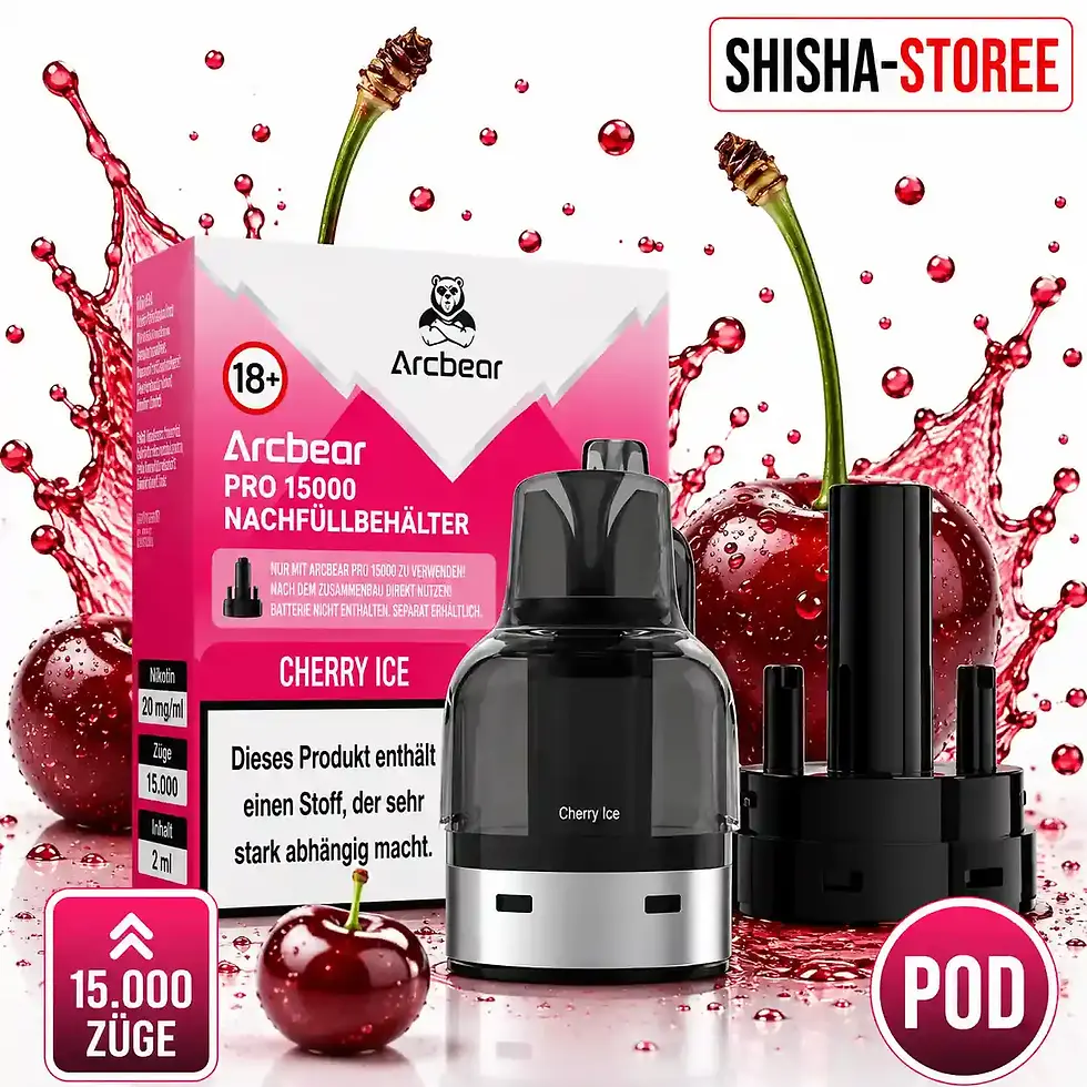 Arcbear Pro 15000 - Pod Cherry Ice + Coil
