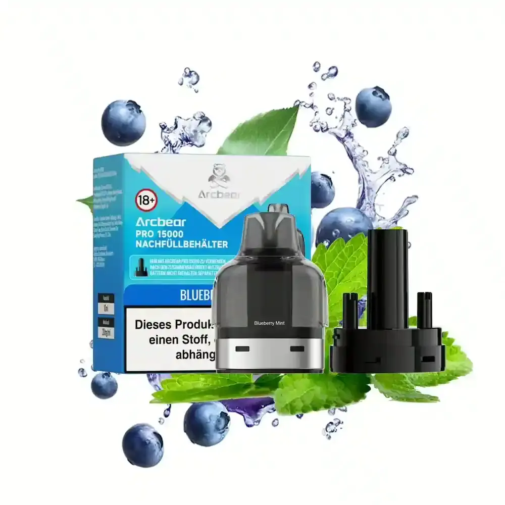 Arcbear Pro 15000 - Pod Blueberry Mint + Coil