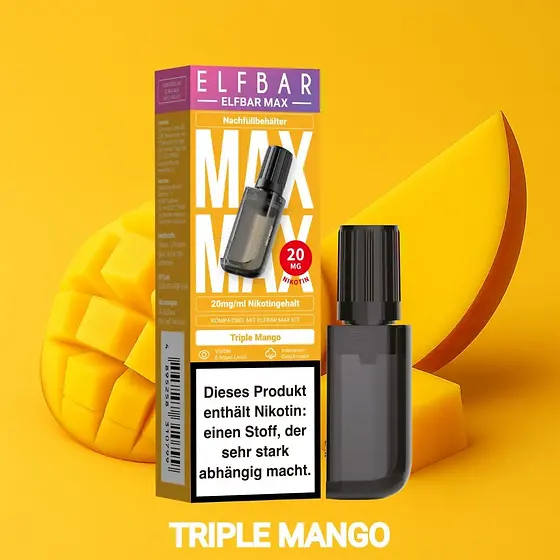 elfbar elfa master akku Elfbar Max Pod E-Zigarette Basisgerät ☀ Wechselakku, 8,95 €