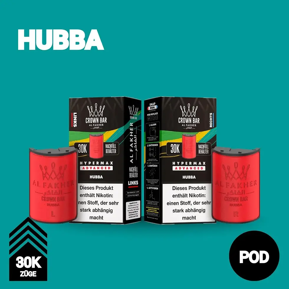 Al Fakher 30K - Hubba - Hypermax Pod