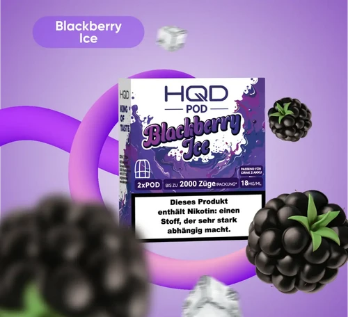 Hqd Vape Blackberry Ice HQD SURV