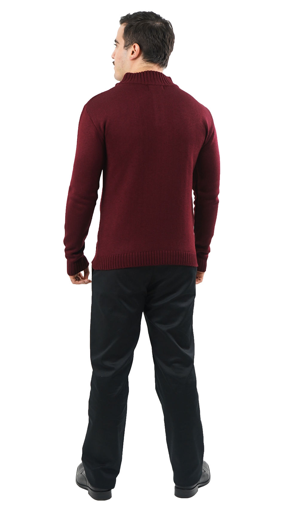 Miniatura: Sweater Aletilla Grueso Trenza Simulado Modelo A01