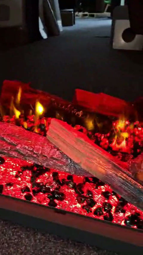 Thumbnail: Sherwood Ember Premium - Three Sided Electric Fire for Media Wall 50"