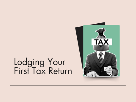 Lodging your first tax return