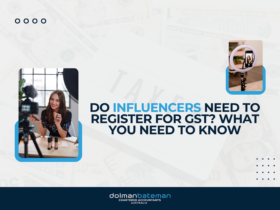 Do Influencers Need to Register for GST? What You Need to Know