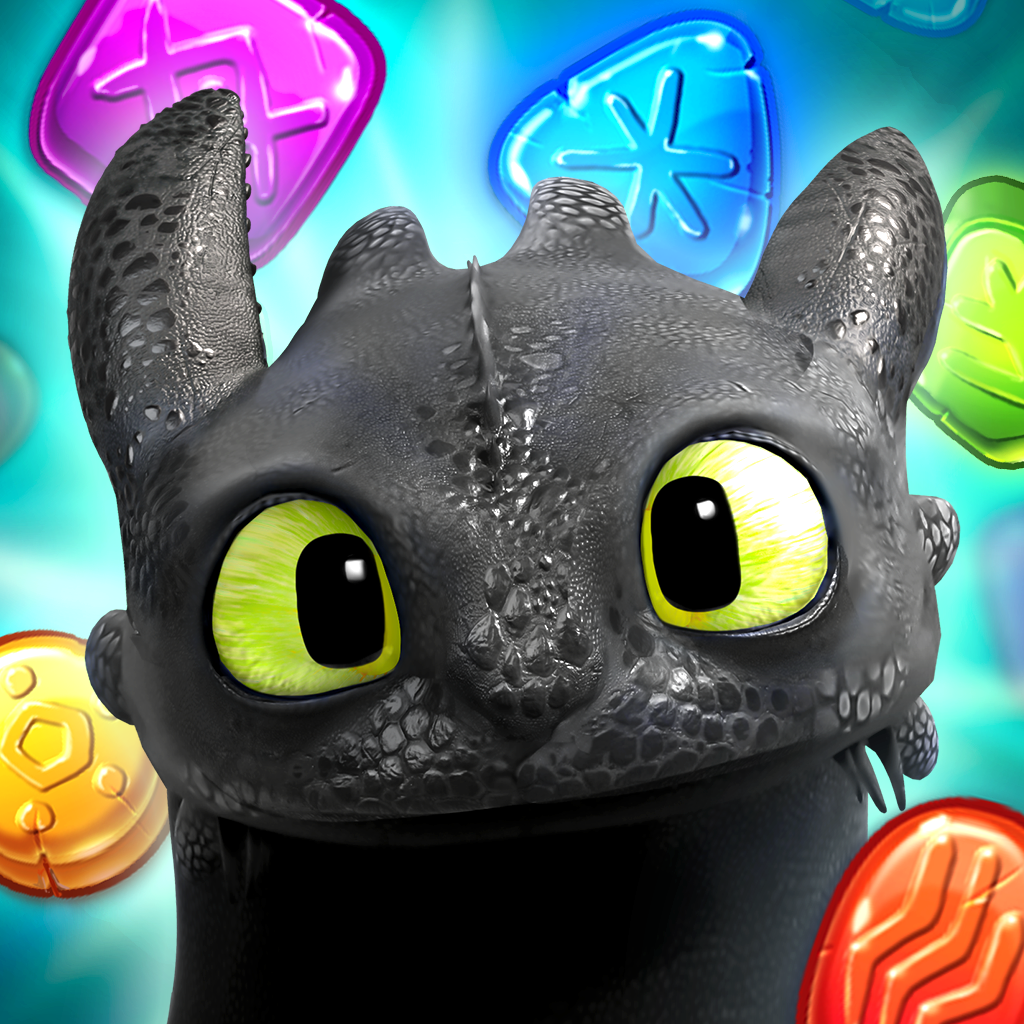 Dragons mobile game featuring Toothless by Ludia