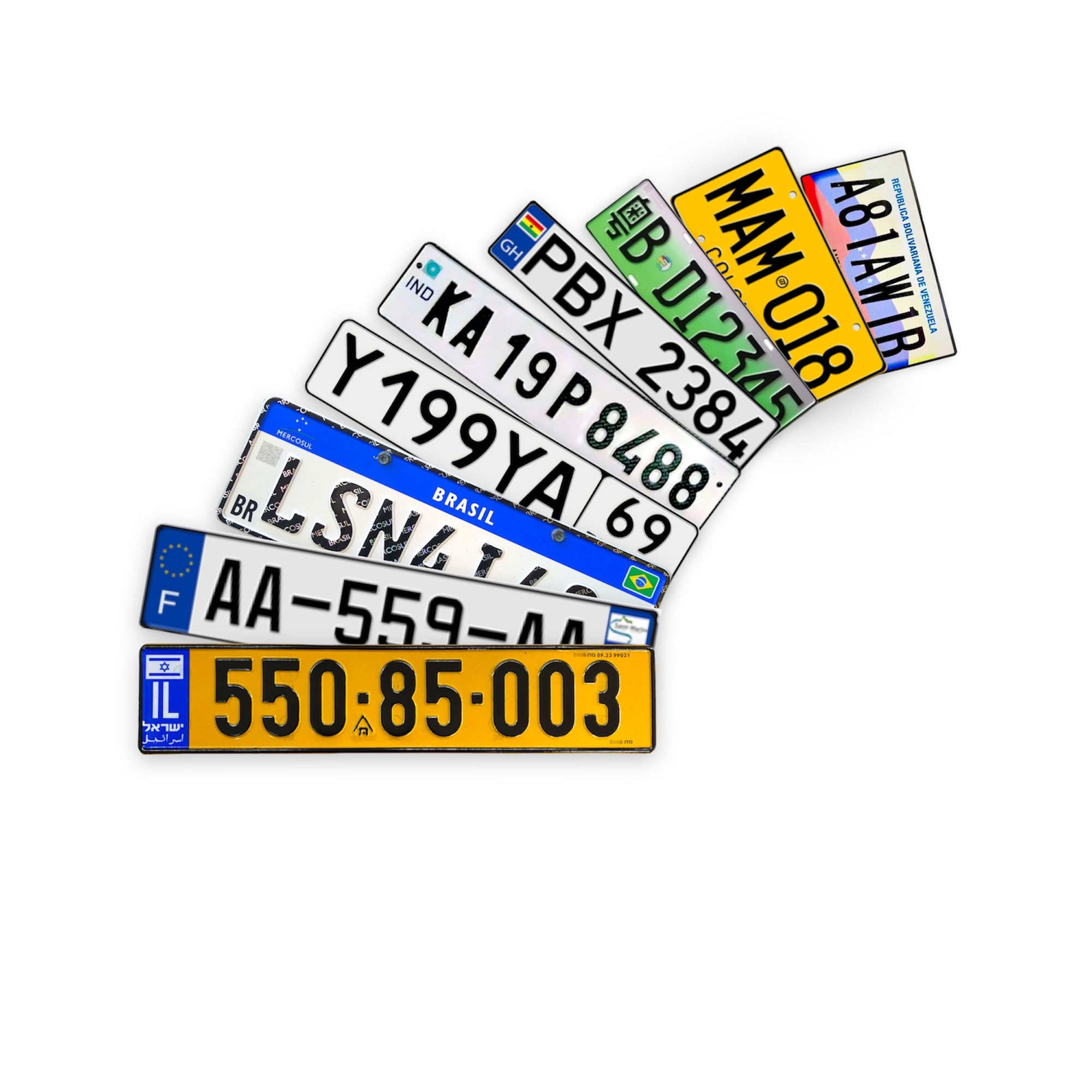 License Plates & Blanks - Globally Compliant