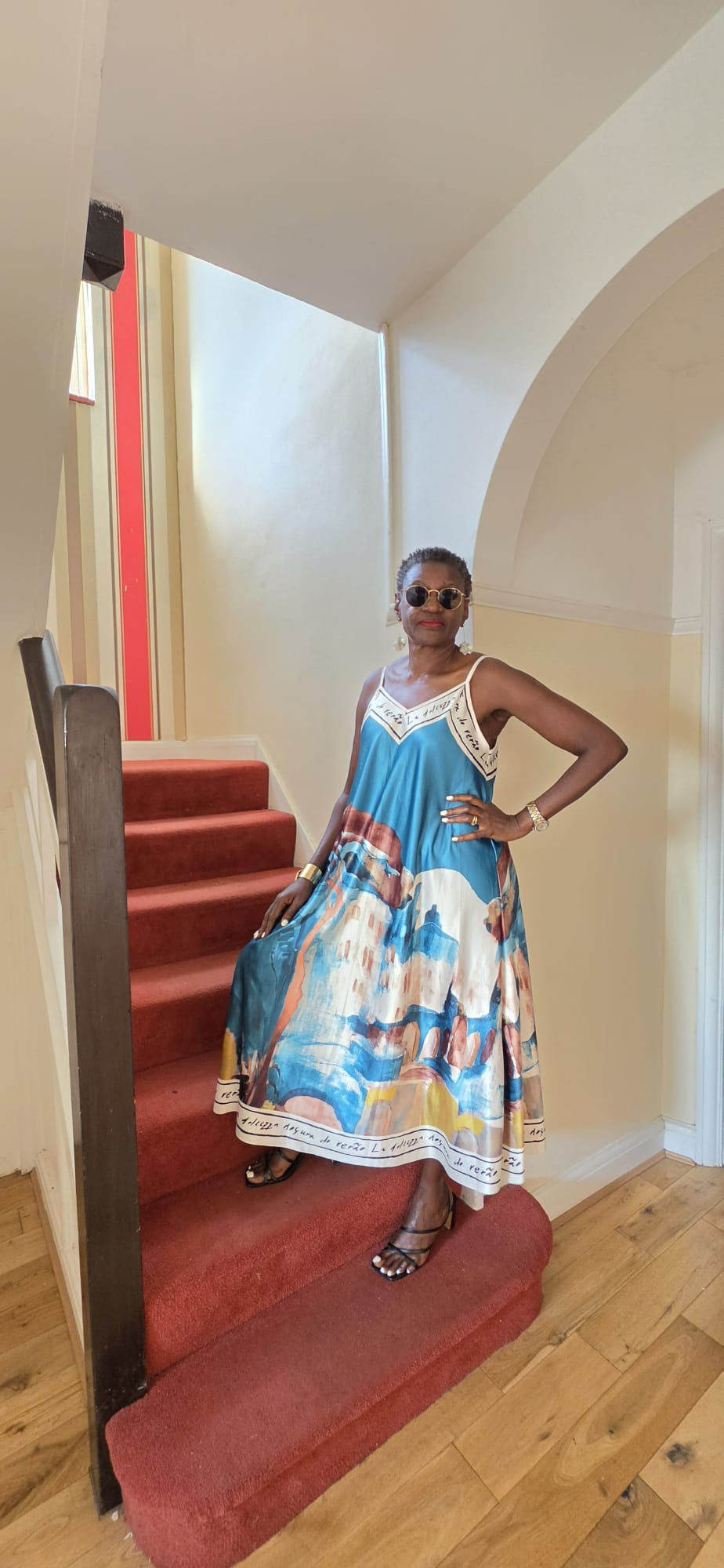 Thumbnail: Turquoise Blue summer dress