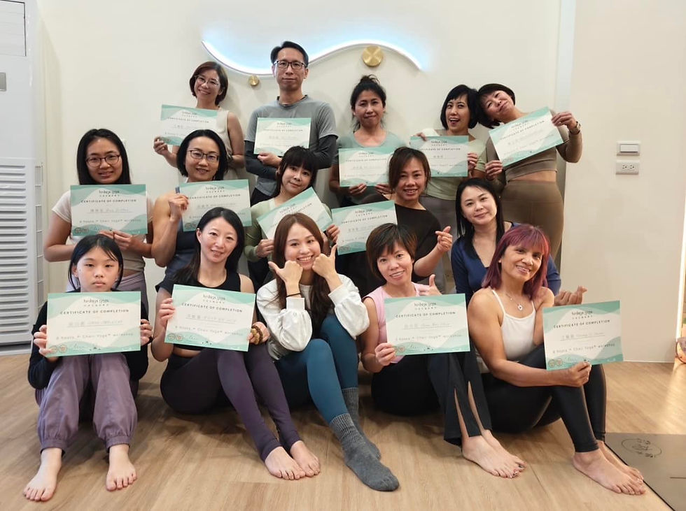 椅子瑜伽研習17