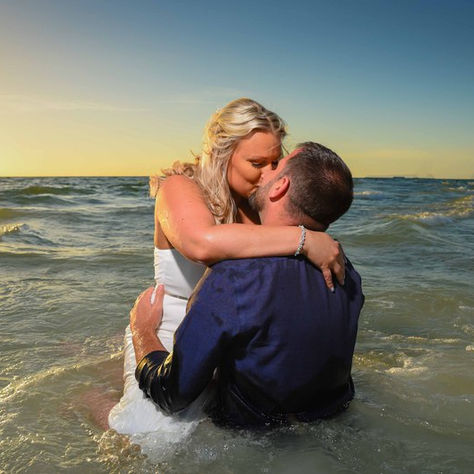 Beach Wedding Photography in Clearwater
