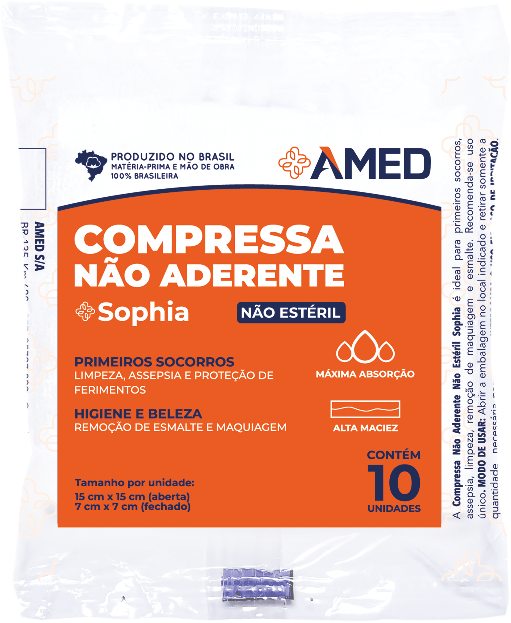 SOPHIA - Compressa não aderente