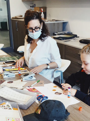 Atelier signet, Bibliothèque Saint-Constant, 2021