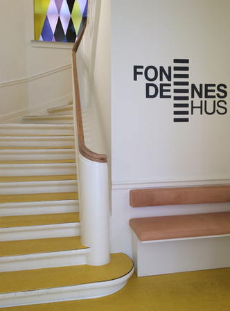 logo visuel identitet grafik design skilt fonde kontorfællesskab