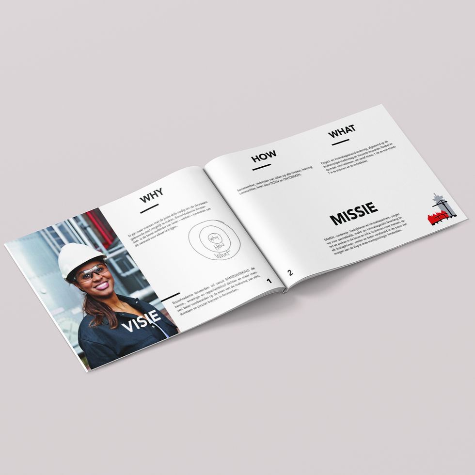 Visual Brandbook BouwAcademie Amsterdam-visie-missie