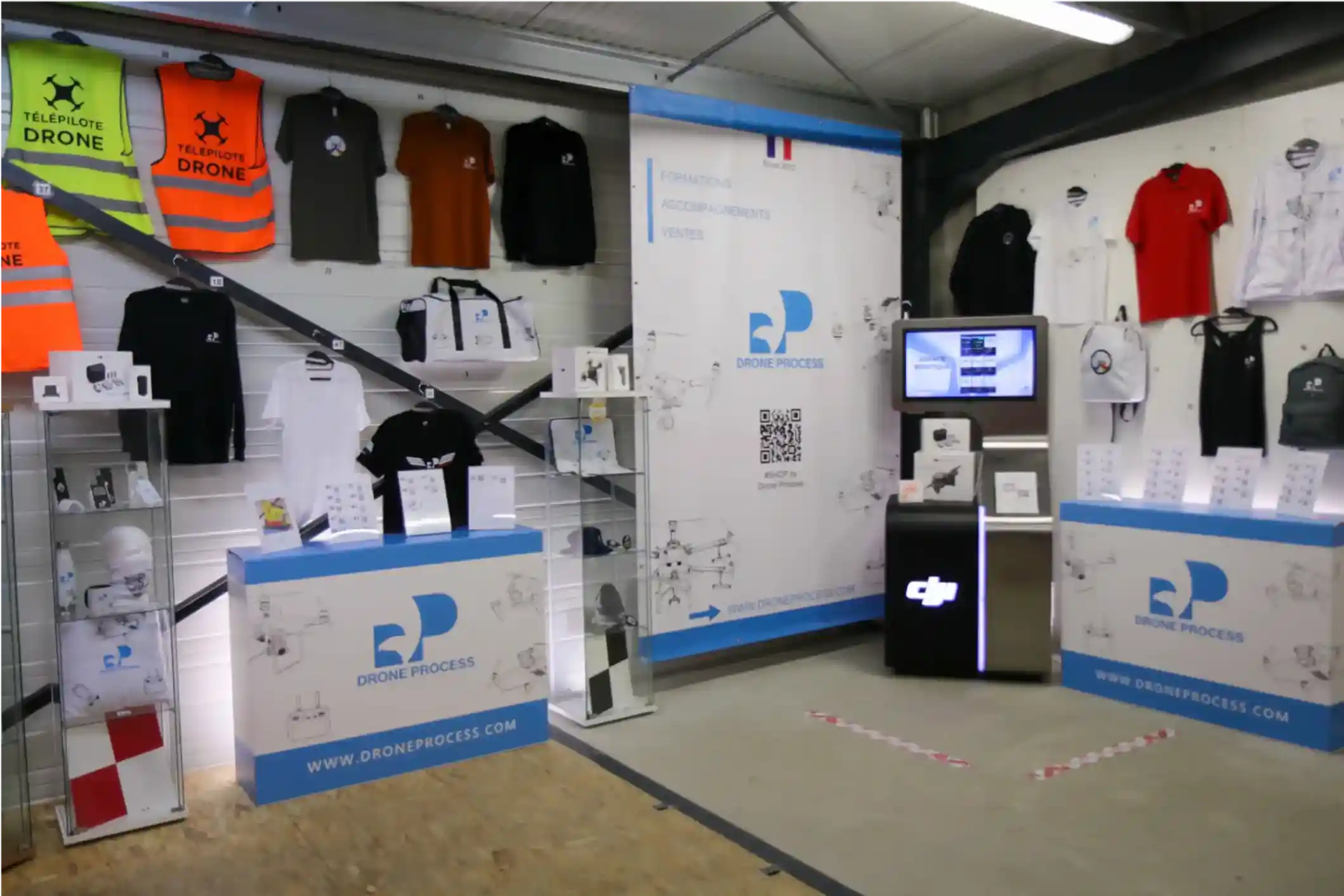 boutique formation drone process dji