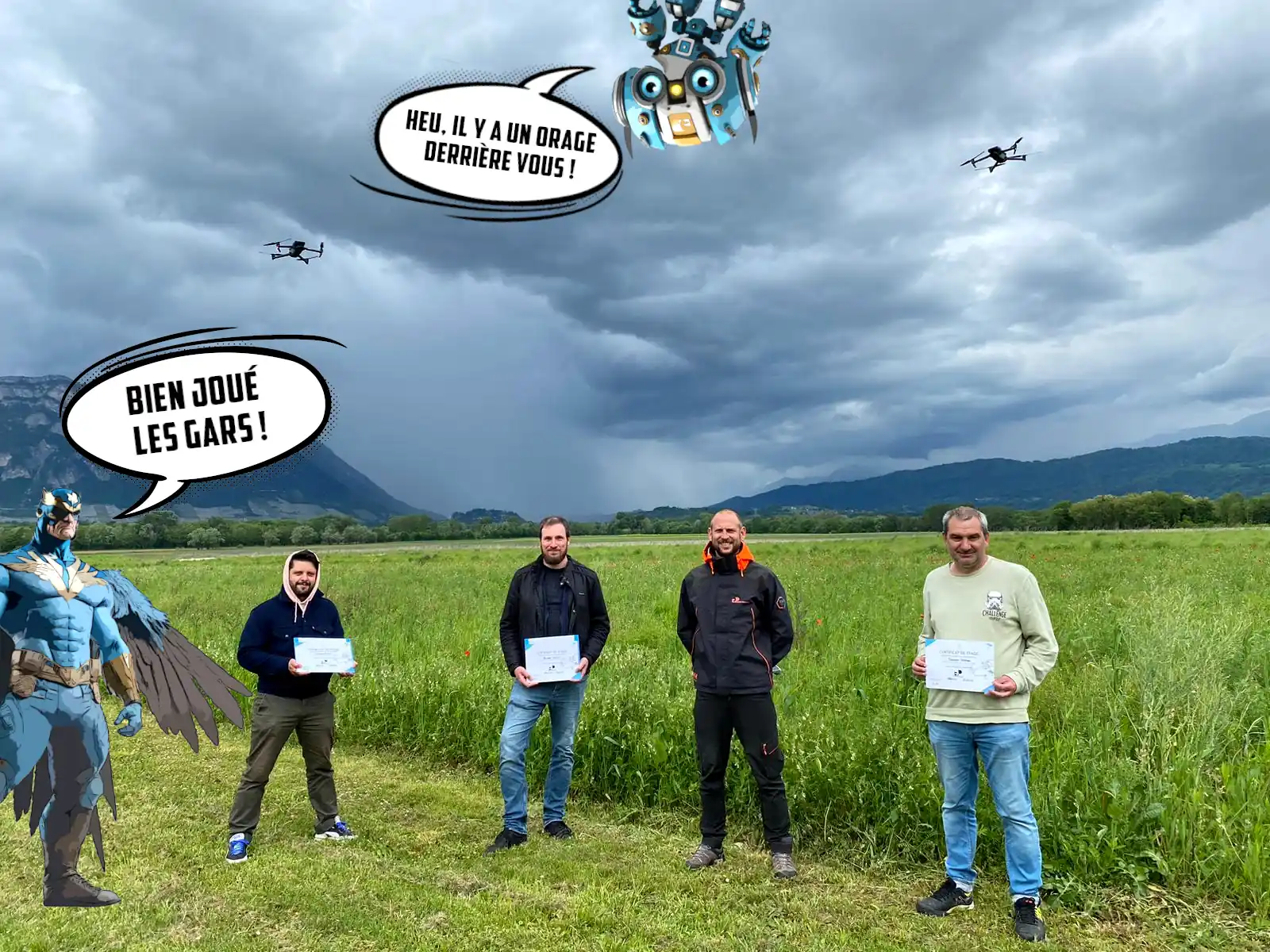 formation drone process
