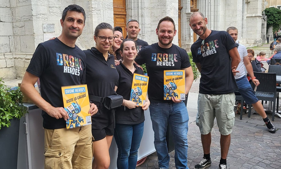 soirée drone heroes pub ocardinals chambery