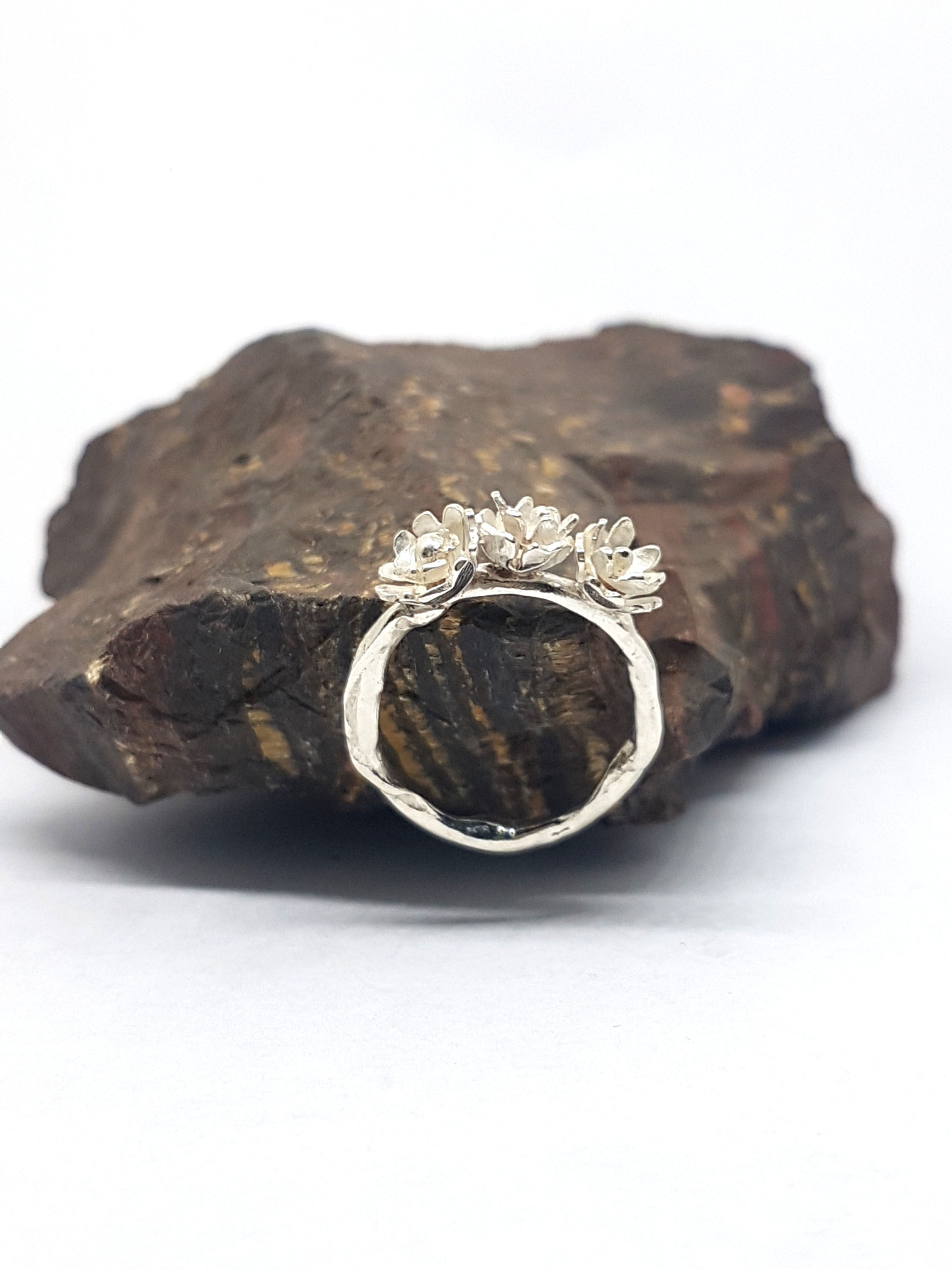 Branching out with flowers ring