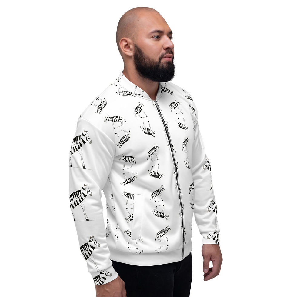 Thumbnail: Unisex Bomber Jacket