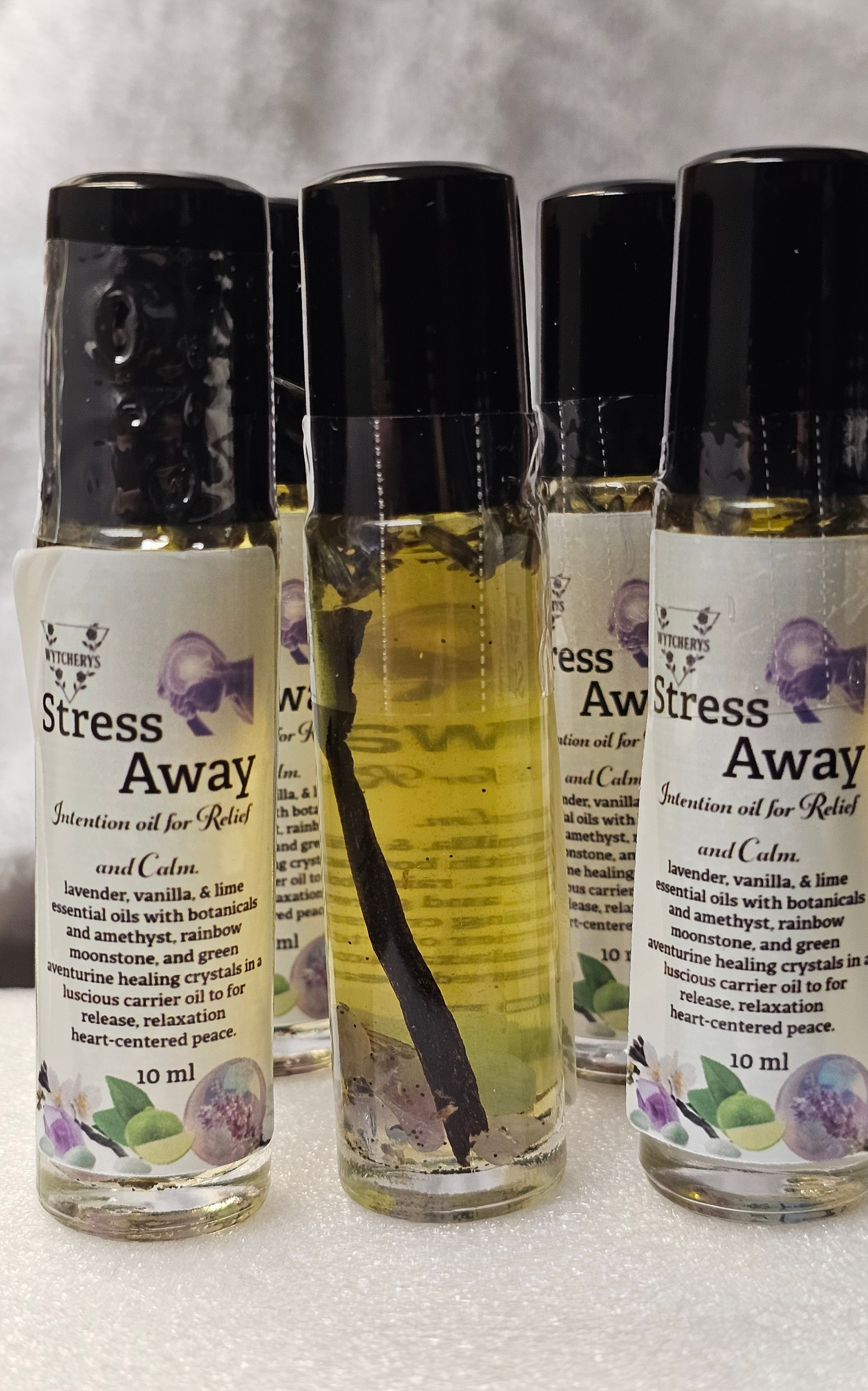 Stress Away – Intention Oil 10ml Roll on