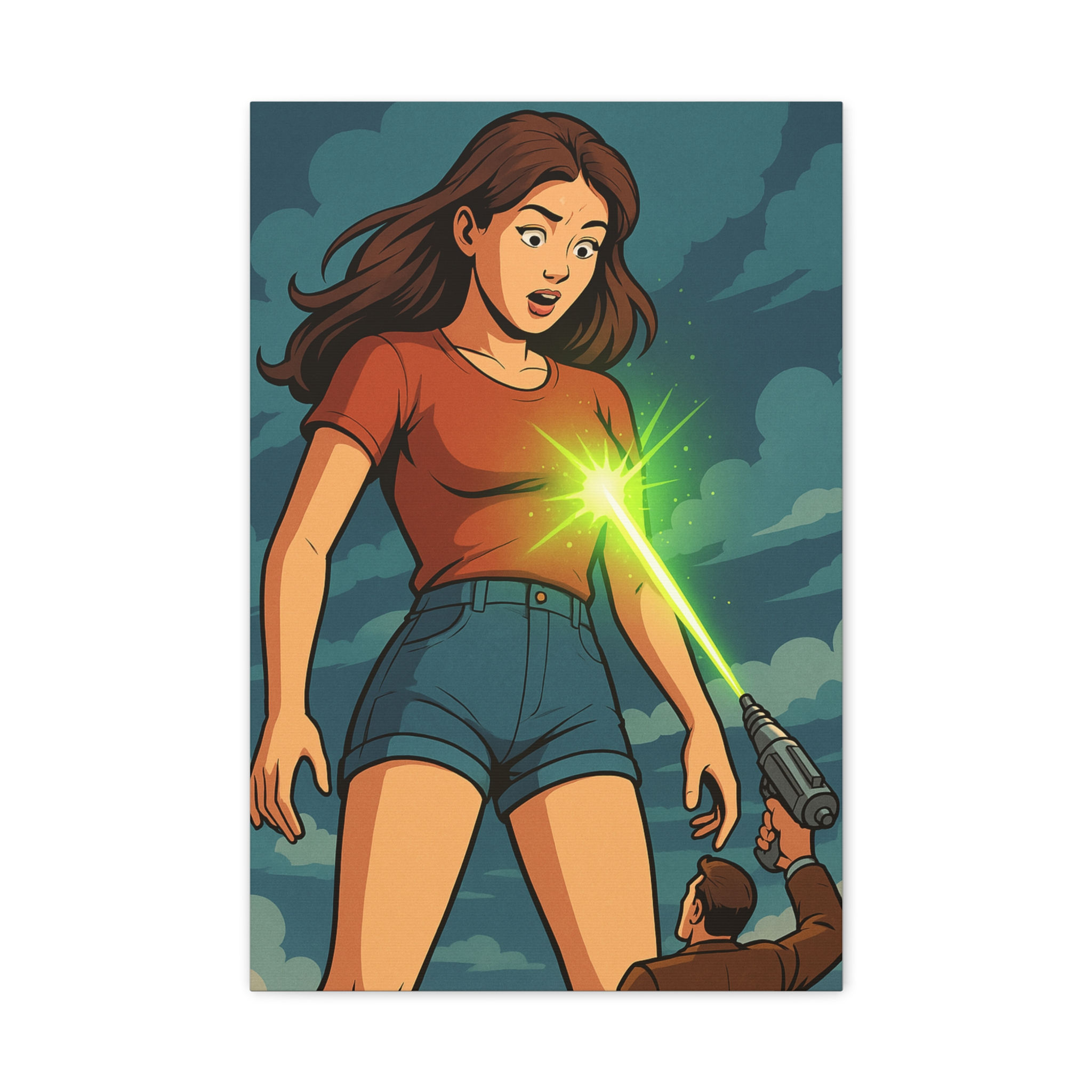 Zapped! Matte Canvas, Stretched, 1.25" (multiple sizes)