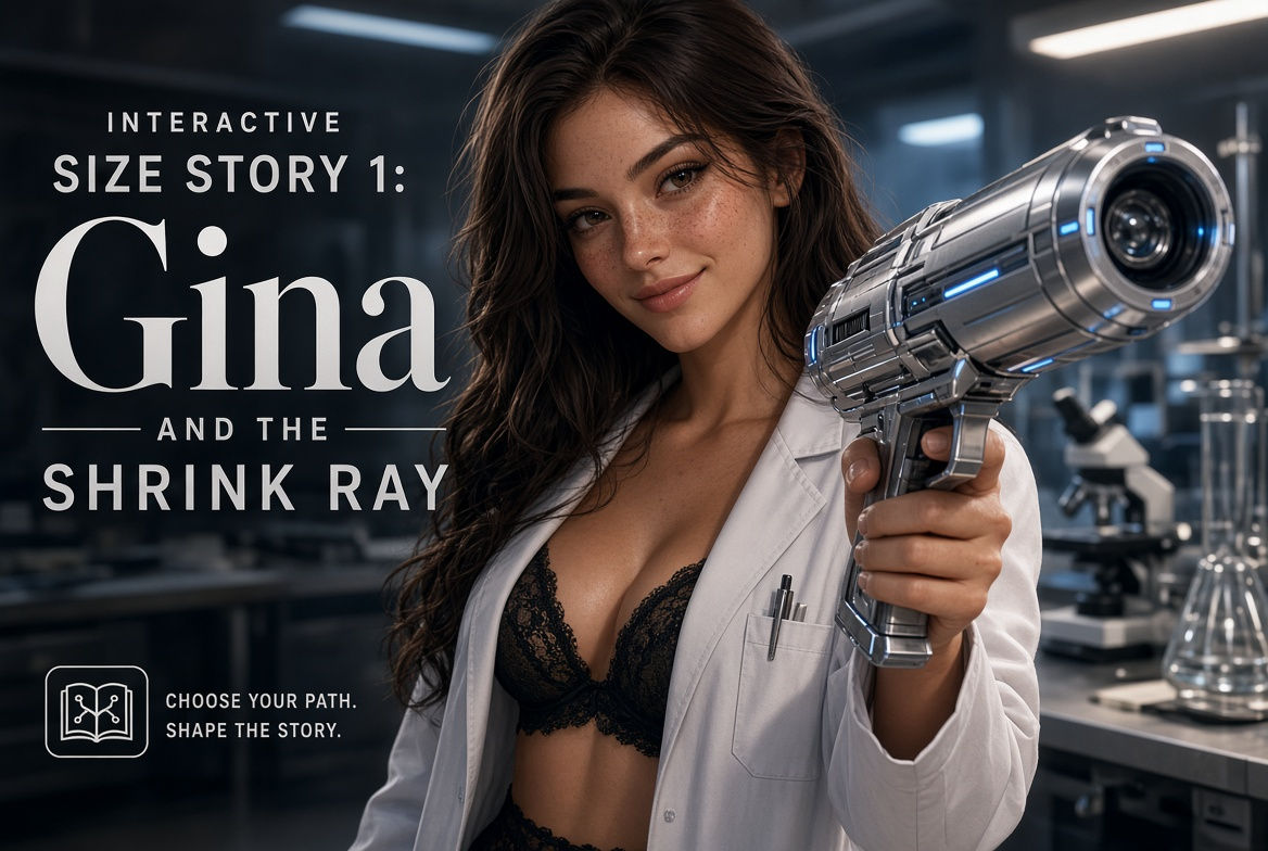 Interactive Size Story 1: Gina and the Shrink Ray
